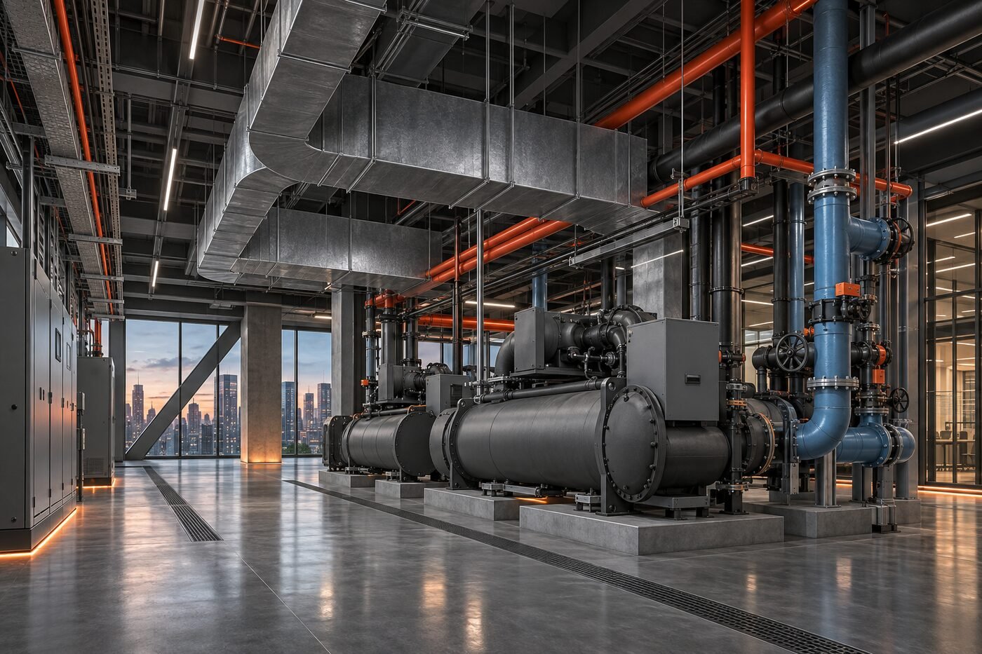 Infraestrutura técnica de climatização